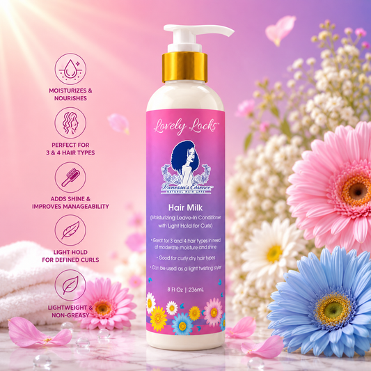 Lovely Locks Hair Milk - Nourishing Formula for Healthy, Shiny Hair